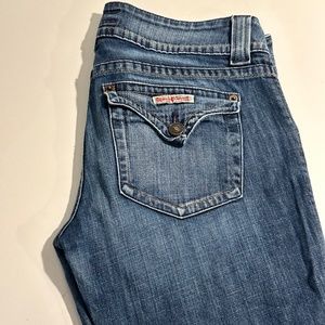 HUDSON BOOTCUT LOW WAIST JEANS Sz 29